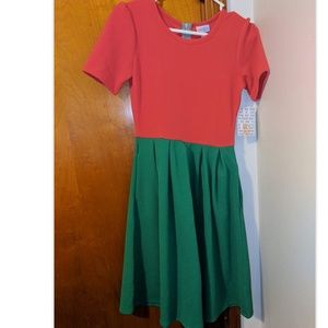Xs lularoe amelia nwt